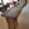 Table basse bois pétrifié 91216