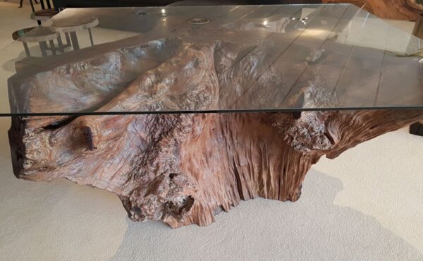 Tree trunk table 12726