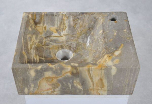 Lavabo madera petrificada 34430