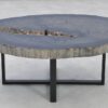 Couchtisch versteinertes Holz 37256
