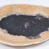 Assiette bois pétrifié 37034a