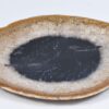 Assiette bois pétrifié 37041b