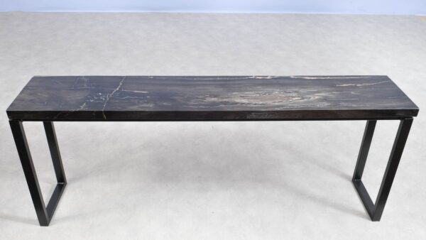 Console table petrified wood 36128
