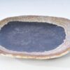 Assiette bois pétrifié 38005g