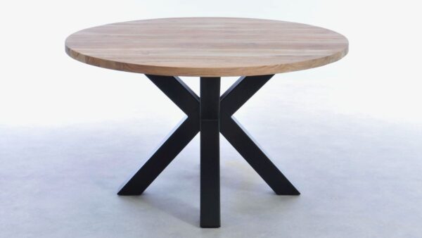 Boomstamtafel acacia rond