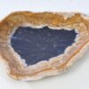 Plato madera petrificada 38015