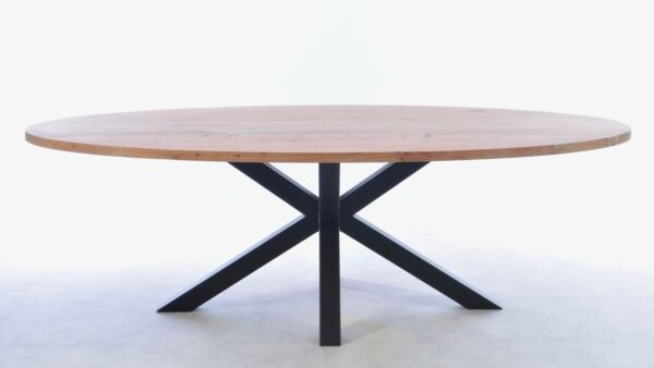 Table acacia ovale