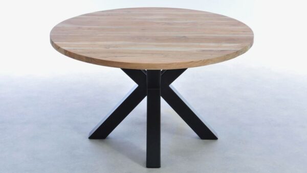 Table acacia ronde