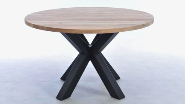 Table acacia ronde