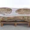 Wash hand basin petrified wood 27774