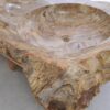 Wash hand basin petrified wood 27774