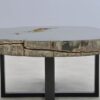 Table basse bois pétrifié 41142