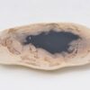 Plato madera petrificada 42084l