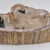 Wastafel versteend hout 42320