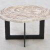 Table basse bois pétrifié 42282b