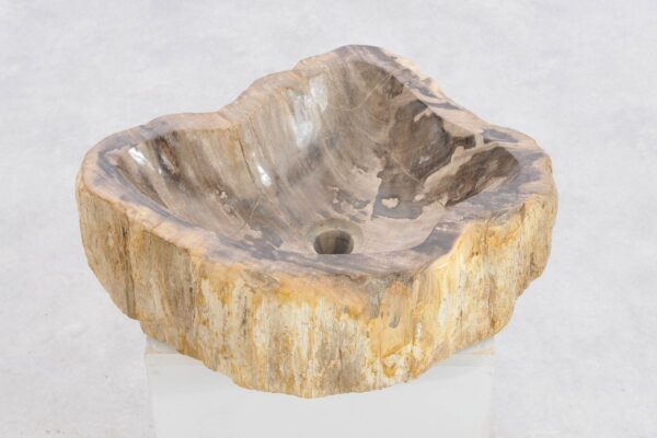 Lavabo bois pétrifié 43380