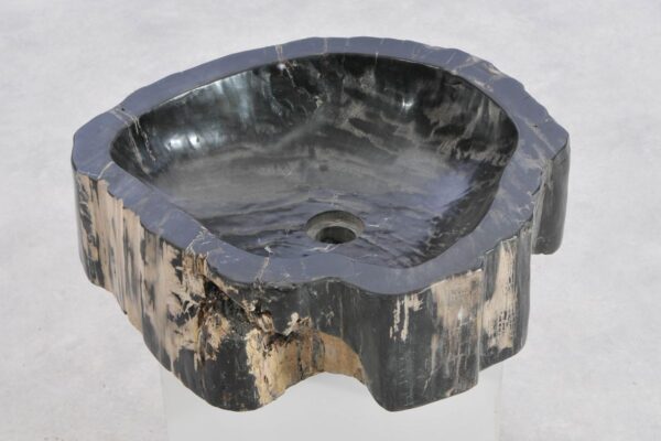 Lavabo madera petrificada 43364