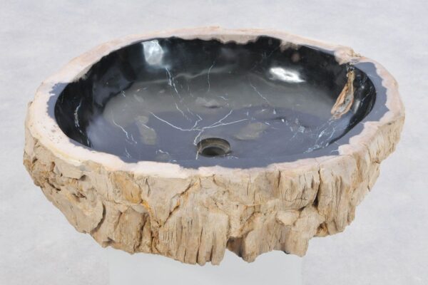 Wash hand basin petrified wood 43383