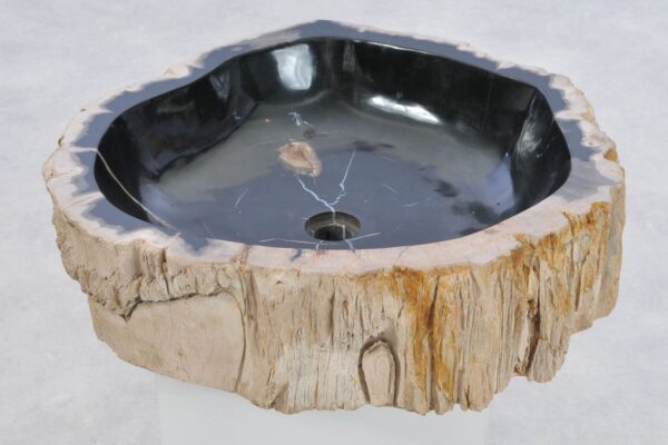 Wash hand basin petrified wood 43384