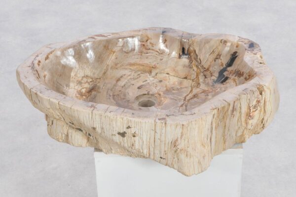 Wash hand basin petrified wood 43393