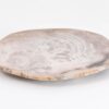 Assiette bois pétrifié 43076h