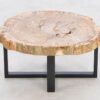 Coffee table petrified wood 43240