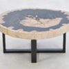 Coffee table petrified wood 43270