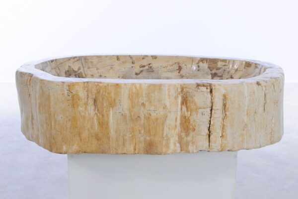 Lavabo madera petrificada 44272