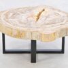 Mesa de centro madera petrificada 43231