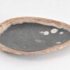 Plato madera petrificada 43106