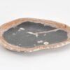 Plato madera petrificada 43108