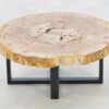 Table basse bois pétrifié 43251