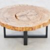 Table basse bois pétrifié 43253