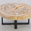 Table basse bois pétrifié 43326