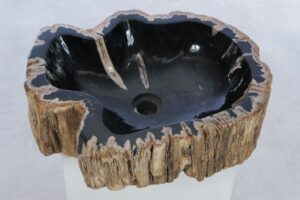 Wash hand basin petrified wood 44276