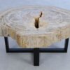 Coffee table petrified wood 44111