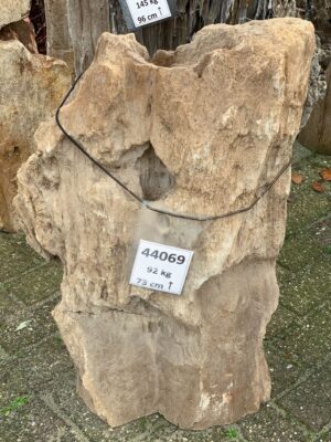 Memorial stone petrified wood 44069