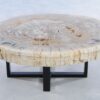 Mesa de centro madera petrificada 44086