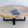 Mesa de centro madera petrificada 44147