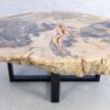 Table basse bois pétrifié 44101