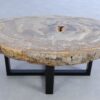 Table basse bois pétrifié 44102