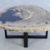 Table basse bois pétrifié 44166