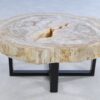 Table basse bois pétrifié 44215