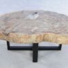Table basse bois pétrifié 44307