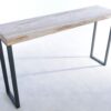 Console table petrified wood 44198