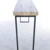 Console table petrified wood 44198