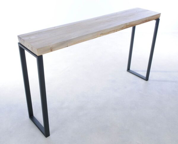 Console table petrified wood 44202