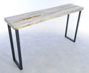 Console table petrified wood 44203