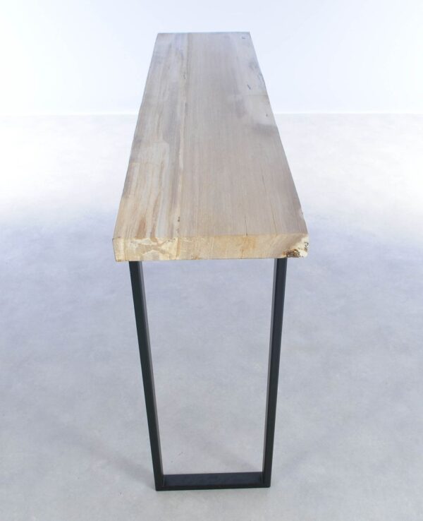 Console table petrified wood 44204