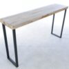 Console table petrified wood 44315